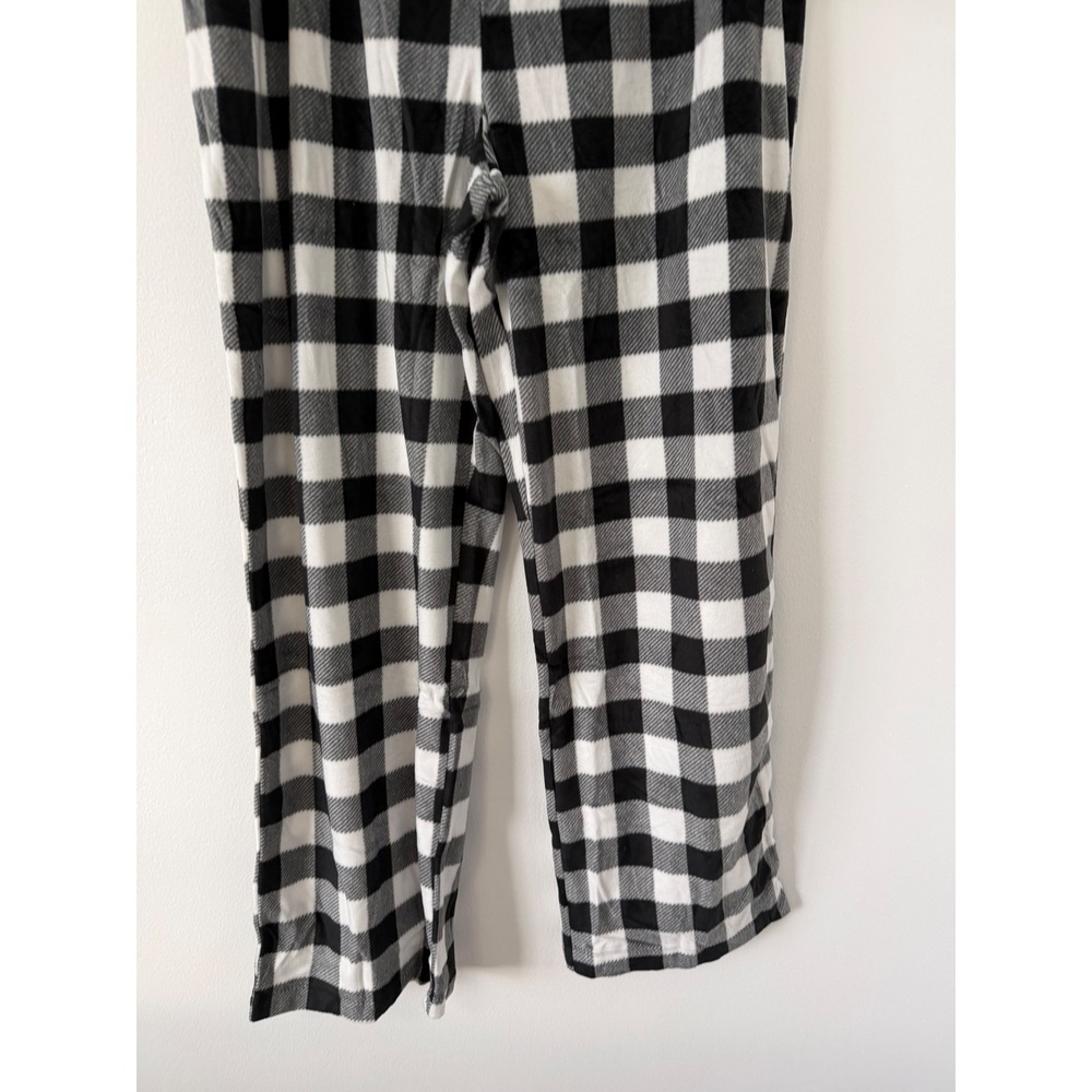 Aeropostale Women's Black & White Checkered Sleep Pants – Size Large – NWT - Picture 3 of 6